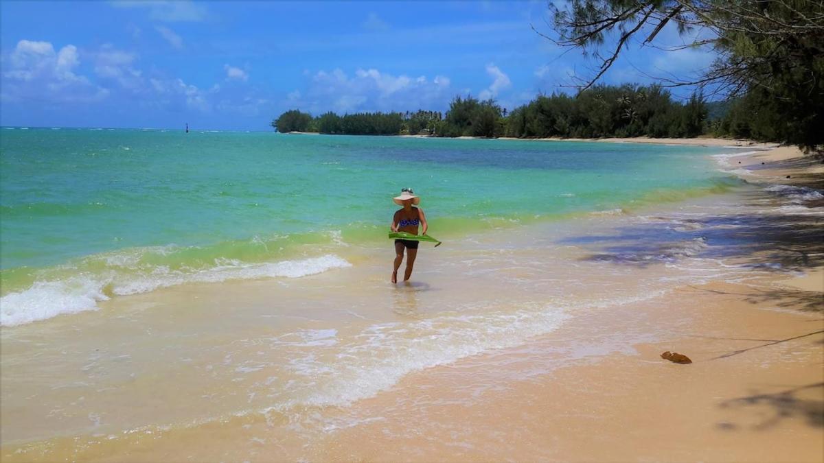 Mara'Ai Le Spot Tubuai Chambre Triple Taahueia Deluxe Sdb Privee Avec Piscine Mataura Esterno foto