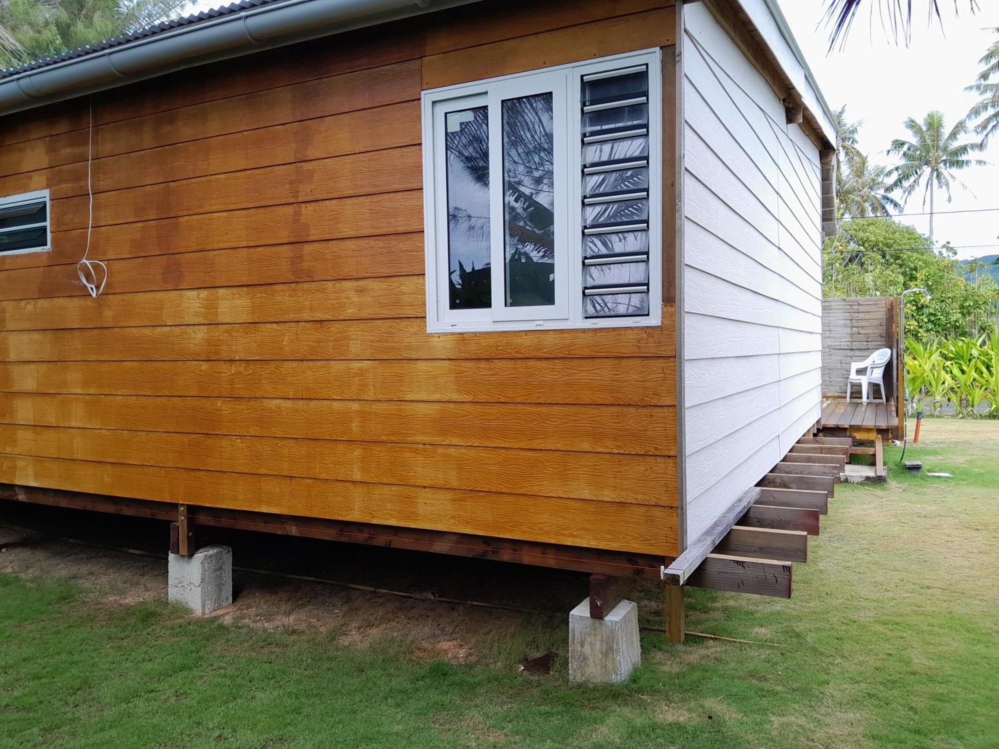 Mara'Ai Le Spot Tubuai Chambre Triple Taahueia Deluxe Sdb Privee Avec Piscine Mataura Esterno foto