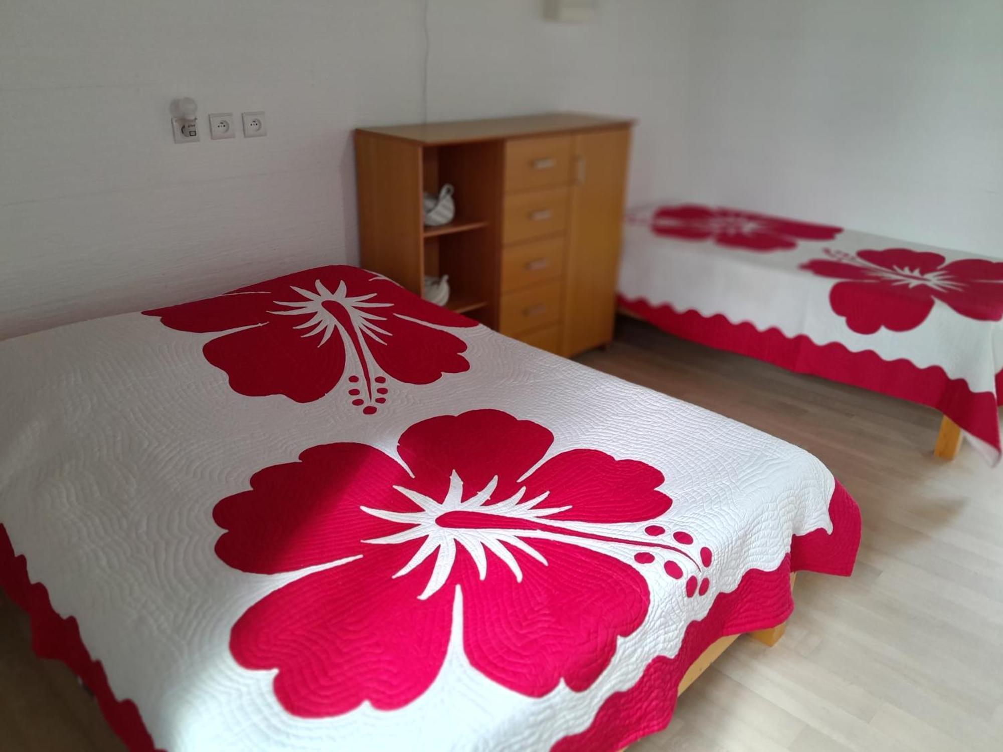 Mara'Ai Le Spot Tubuai Chambre Triple Taahueia Deluxe Sdb Privee Avec Piscine Mataura Esterno foto